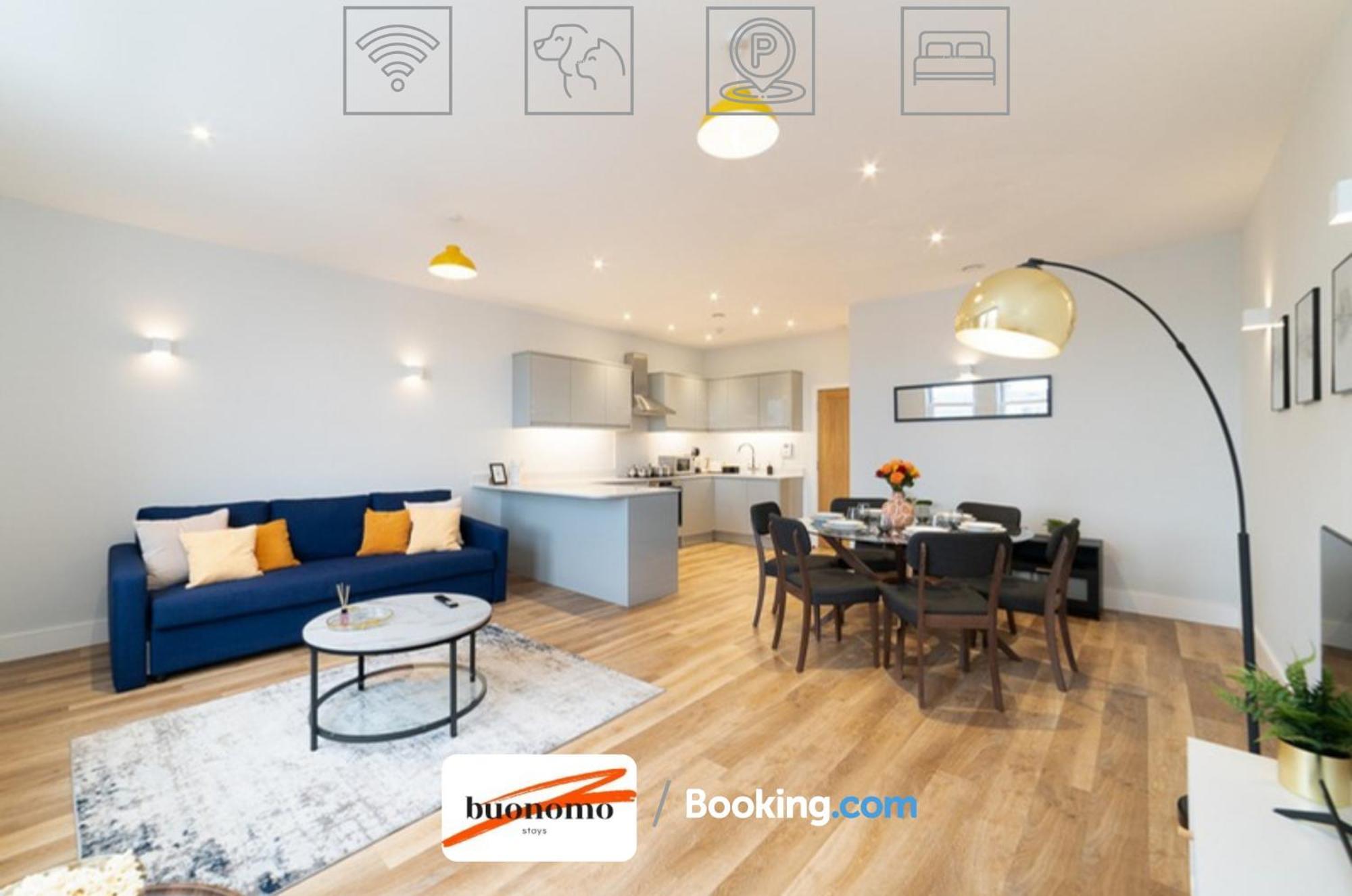 Two Bedroom Apartment At Buonomo Stays Short Lets & Serviced Accommodation Close To Wimbledon Tennis Courts Londres Exterior foto